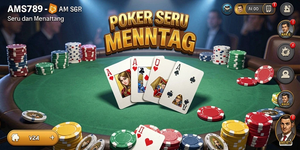 Tampilan gameplay seru di AMS789 dengan pemain sedang beraksi.