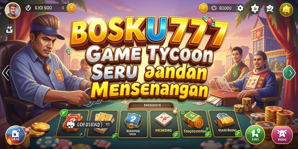 Tampilan gameplay seru dalam BOSKU777 yang penuh strategi.
