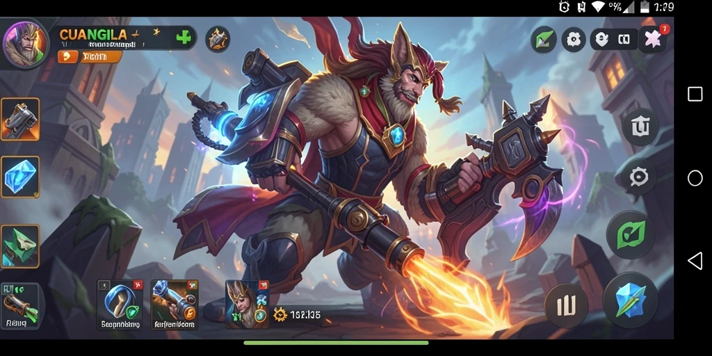 Tampilan gameplay CUANGILA yang mendebarkan dan strategis.
