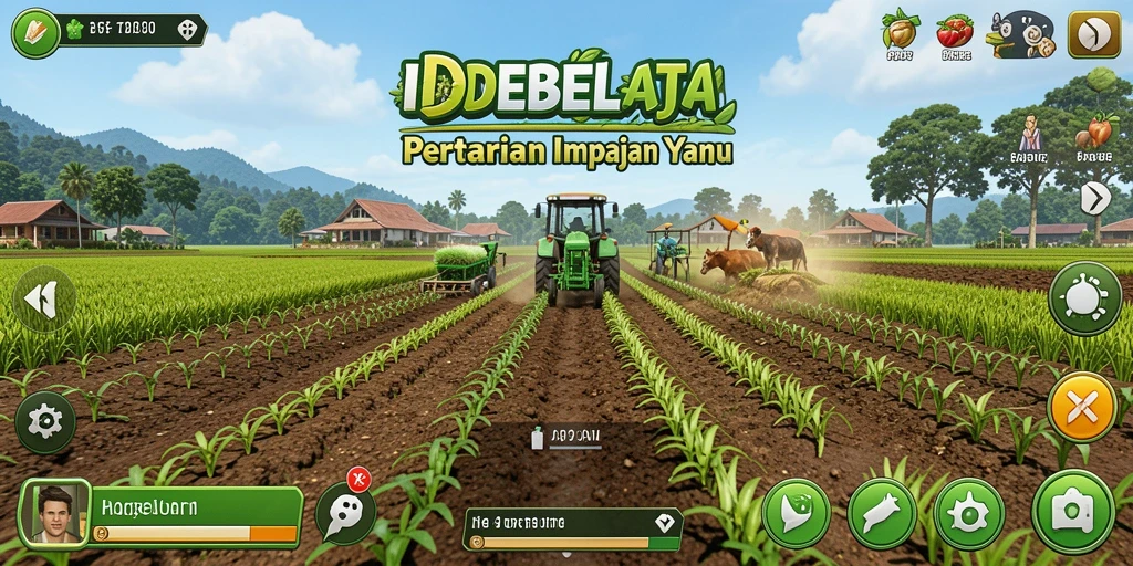 Menampilkan gameplay seru dan interaktif di dunia pertanian.