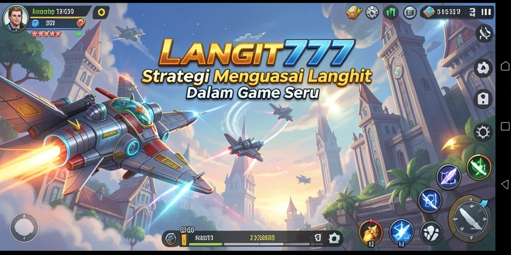 Tampilan gameplay LANGIT777 yang menegangkan dan strategis.