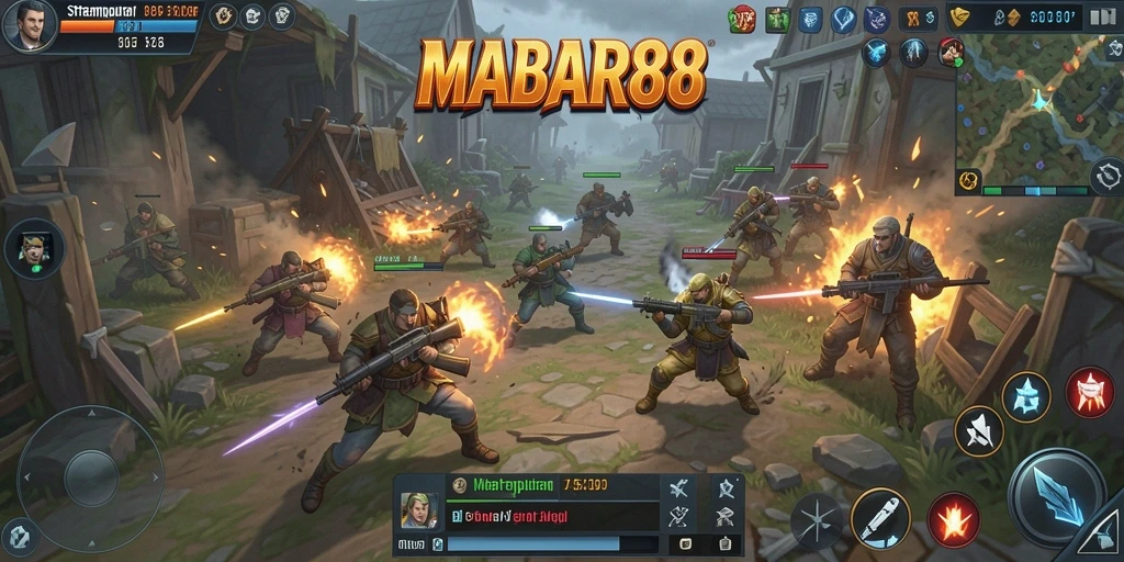 Tampilan gameplay seru MABAR88 dengan strategi yang menegangkan.