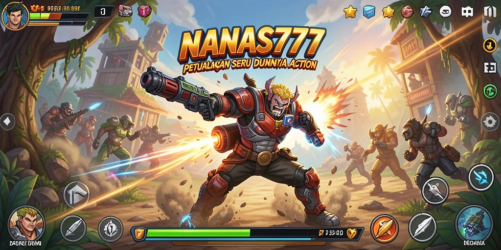 Gameplay seru dan mendebarkan dalam NANAS777.