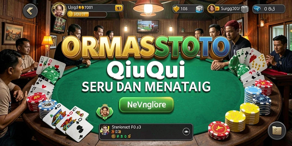 Screenshot gameplay QiuQiu ORMASSTOTO yang menarik dan seru.