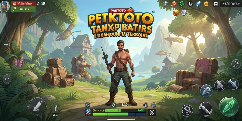 Gameplay PAKTOTO dengan kebebasan eksplorasi luas.