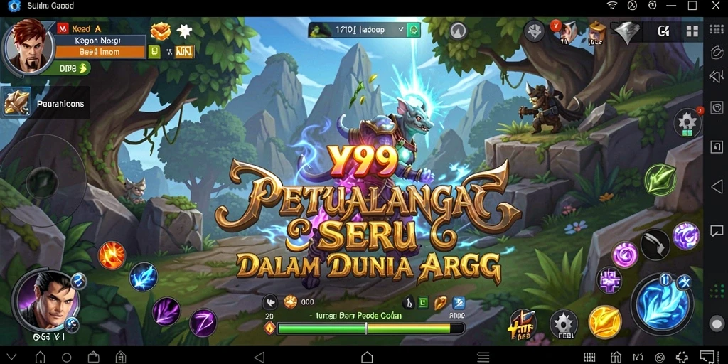 Gambaran gameplay seru Y89 dalam dunia ARPG.
